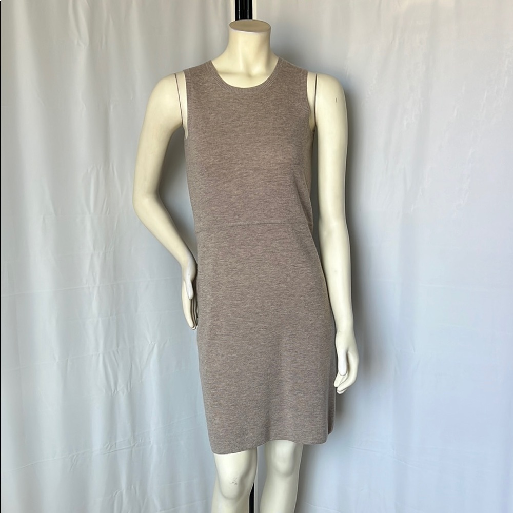 Worth New York Sleeveless Wool Dress